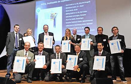  Gruppenbild Preisverleihung | Innovationspreis der Deutschen Druckindustrie 2010 