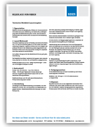 Relieflack Technische Richtlinien