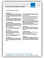 Strukturlack/Glitzerlack Technische Richtlinien