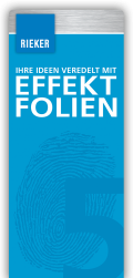 RIEKER Druckveredelung Fächer Effektfolien