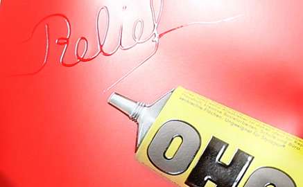 Relieflack glänzend High im Siebdruck - 2.01