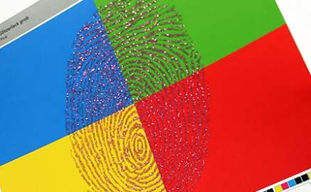 Glitzerlack grob Pink, Effektglitzer mit Metallplättchen - 3.03