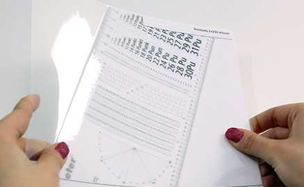 Printsafe-Einsiegelung-Laminierung – 2x250 micron - 4.22 