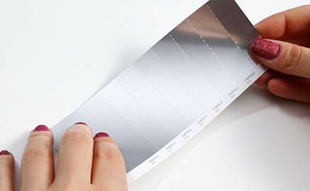 PET-Silber Seidenmatt – Folienkaschierung - 5.02