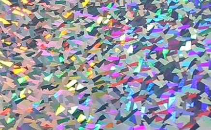 Hologramm Silber PET – Folienkaschierung - 5.06