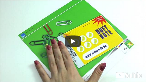 Duftlack Flexodruck / Siebdruck