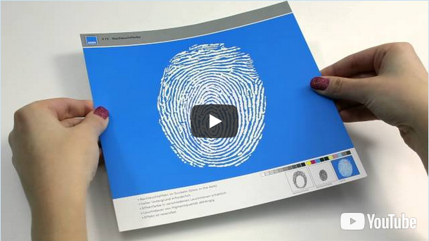 Nachleuchtfarbe – Siebdruck