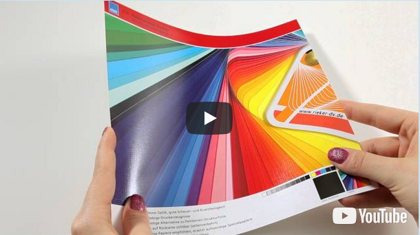 Glanz-Feinleinen-Strukturprägung