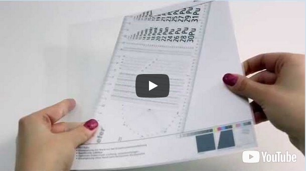 Printsafe-Einsiegelung-Laminierung 2x250 micron